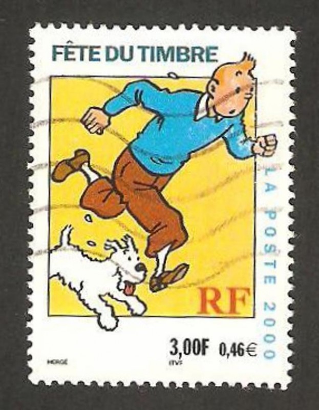 Día del sello, Tin Tin y Milou