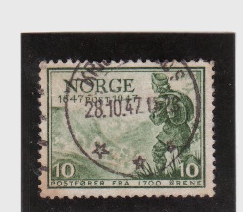 300 aniv. del servicio postal noruego