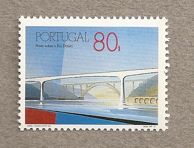 Puente sobre el río Duero