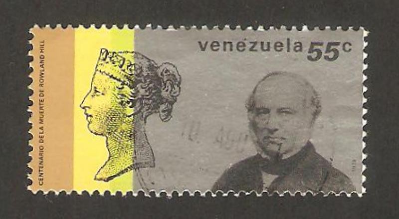 centº de la muerte de sir rowland hill, reina victoria y sir hill