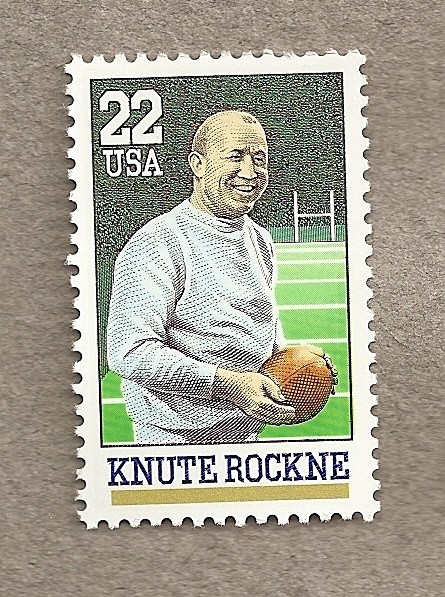 Knute Rockne, fútbol americano