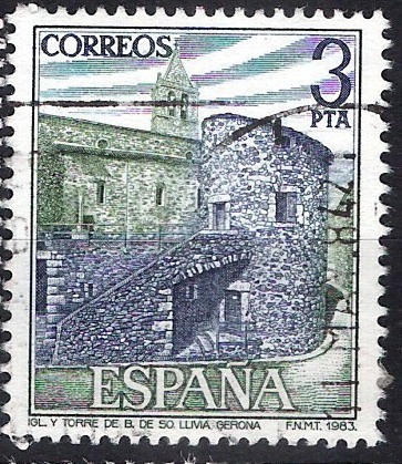 2724 Conjunto monumental de Llivia, Gerona.
