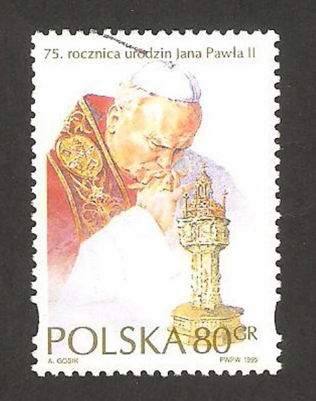 75 anivº del nacimiento de juan pablo II