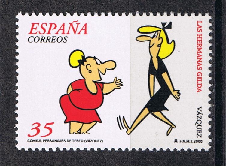 Edifil  3712  Comics. Personajes de Tebeo.  
