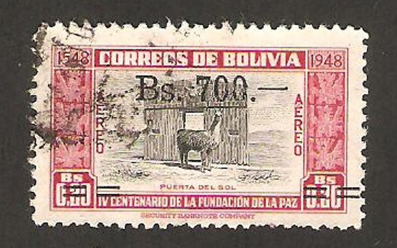 IV centº de la fundación de la paz, puerta del sol