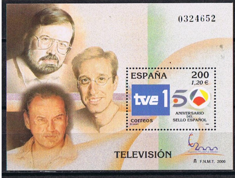 Edifil  SH 3764  Exposición Mundial de Filatekia ESPAÑA ¨2000  Personajes Populares  
