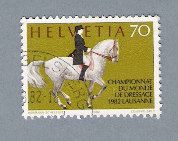 Campeonato del Mundo de Caballos. Lausanne