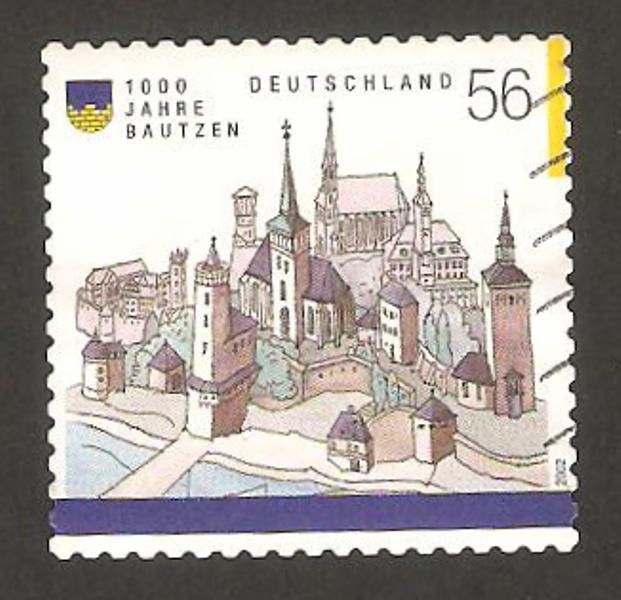 2074 A - 1000 anivº de la ciudad de Bautzen