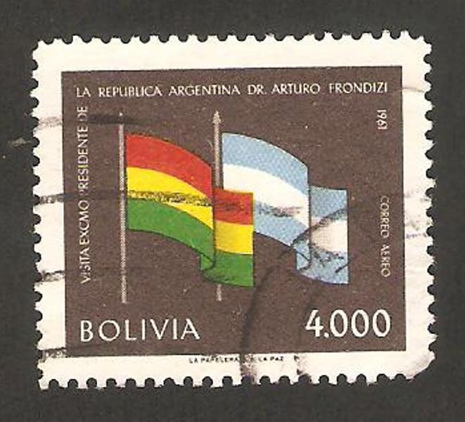 Visita del presidente de Argentina Arturo Frondizi