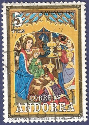 ANDORRA Navidad 1973 5 (1)