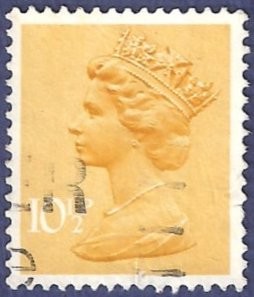 UK QEII 10,50 amarillo