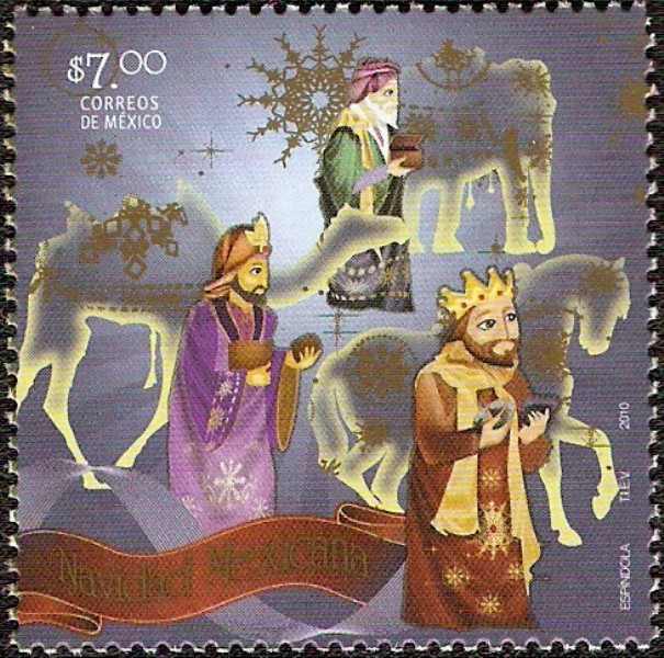 Navidad Mexicana Alegorias- Reyes Magos