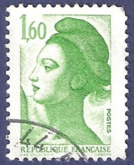 Yvert 2219 Liberté 1,60 verde