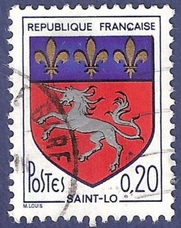 FRA Yvert 1510 Saint-Lô 0,20