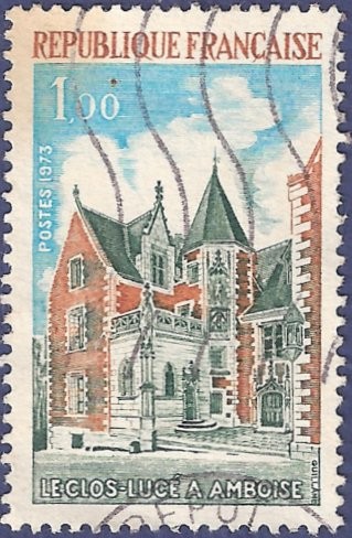 FRA Yvert 1759 Le Clos-Lucé a Amboise 1,00