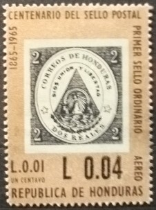 Centenario Primer Sello Ordinario