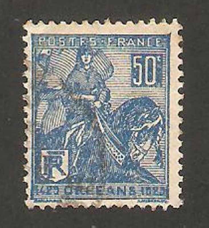 257 - V Centº de la liberación de Orleans, Juana de Arco