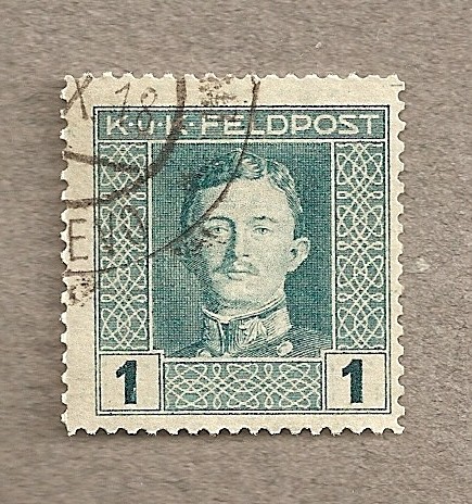Emperador Carlos I, correo de campaña