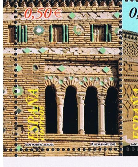 Edifil  3938  Patrimonio Mundial.  Paisaje Cultural de Aranjuez y Arte Mudéjar de Aragón.  