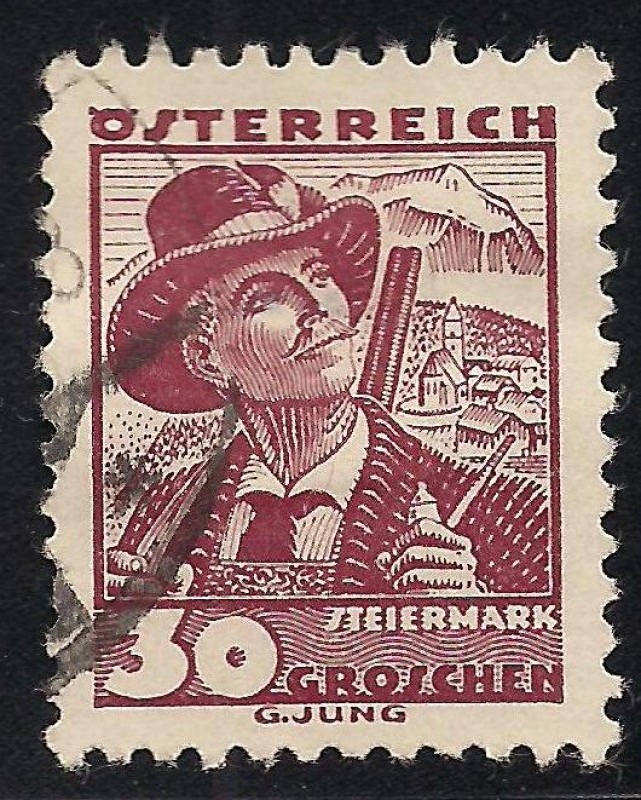 Deutsches Reich 1933 Scott 427 Sello 85 Cumpleaños de Von Hindenburg 40 Usado Michel524 Alemania