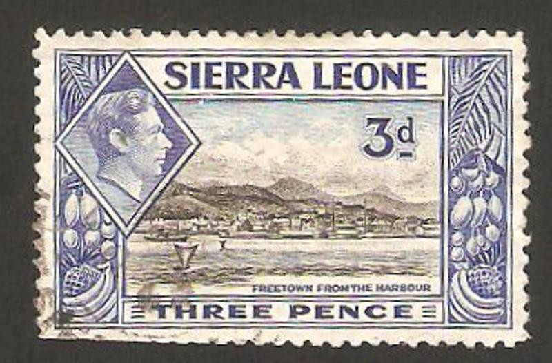 george VI, puerto de freetown