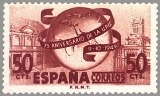 L X X V ANIVERSARIO DE LA UNION POSTAL