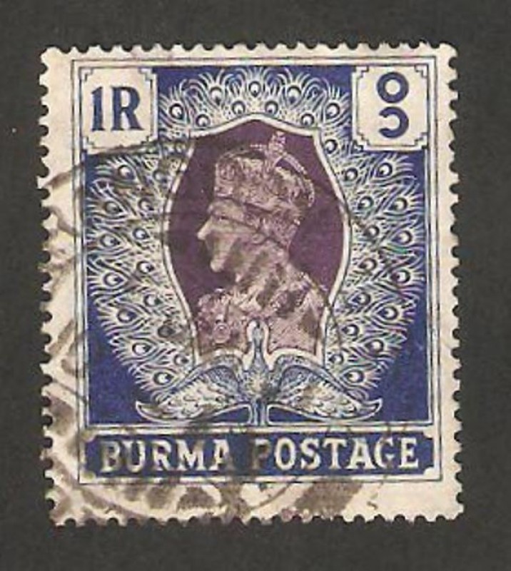 burma - george VI 