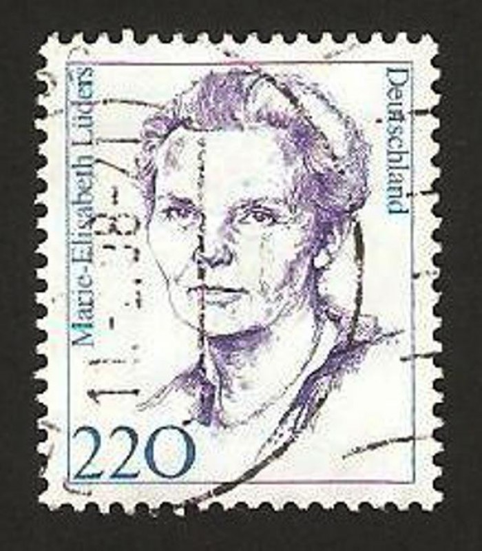 1773 - Marie Elisabeth Luders, política