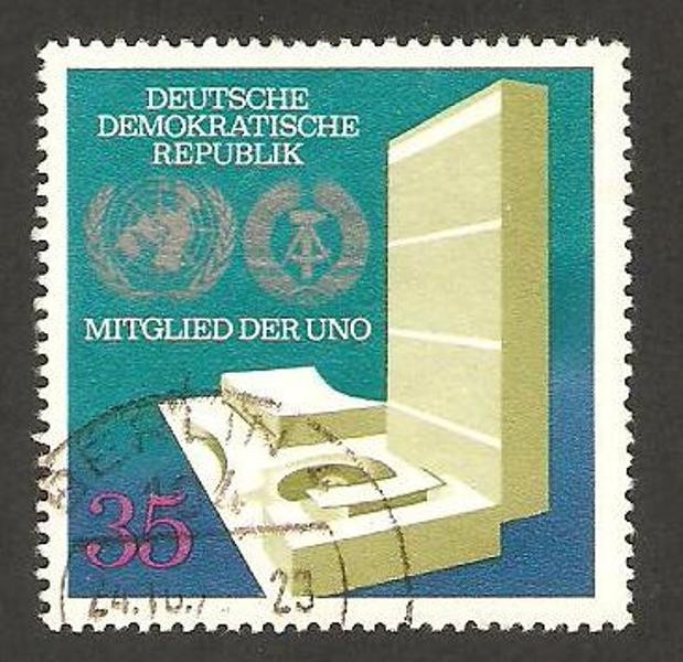 1883 - R.D.A. miembro de Naciones Unidas