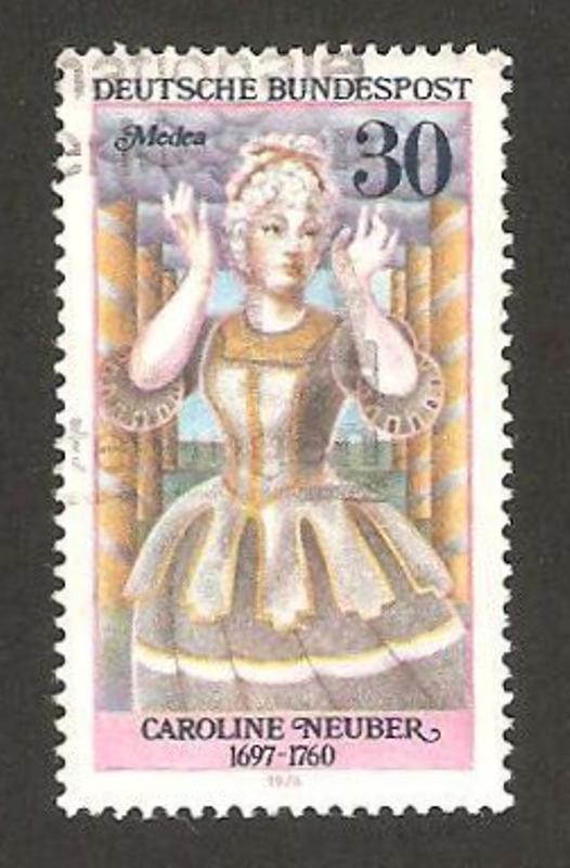 757 - Caroline Neuber, actriz