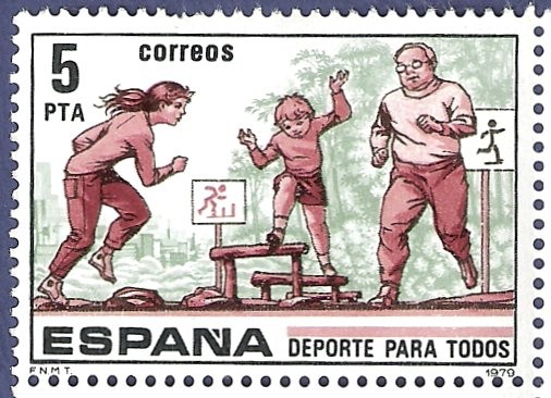 Edifil 2516 Deporte para todos 5 NUEVO