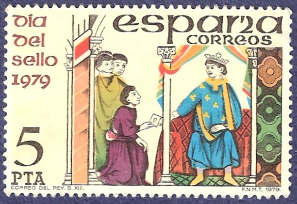 Edifil 2526 Día del sello 1979 5 NUEVO
