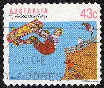 Skateboarding, halfpipe