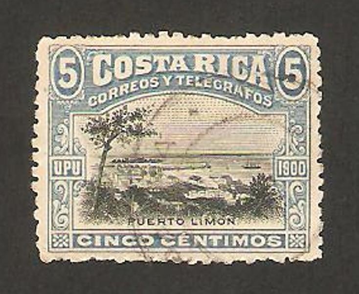 vista de puerto limón