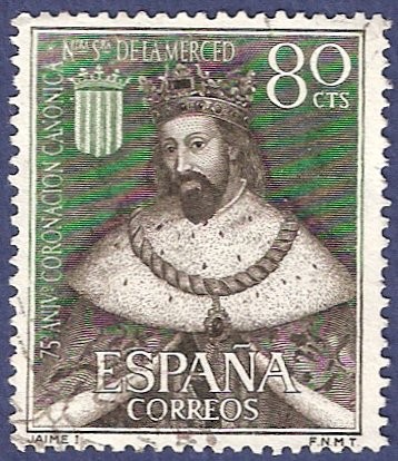 Edifil 1522 Coronación Ntra. Sra. Merced 0,80
