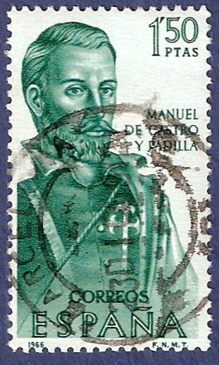 Edifil 1754  Castro y Padilla 1,50