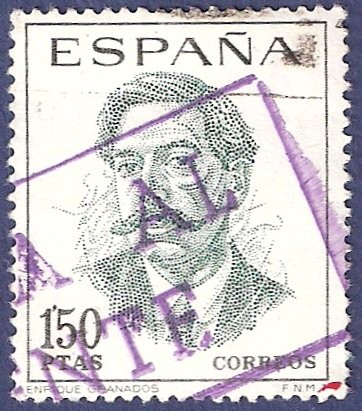 Edifil 1831 Enrique Granados 1,50