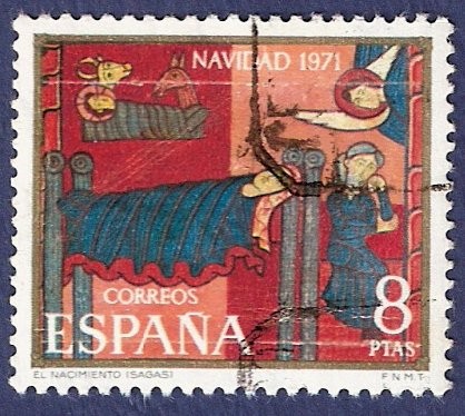 Edifil 2062 Navidad 1971 8