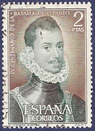 Edifil 2055 Batalla de Lepanto D. Juan de Austria 2