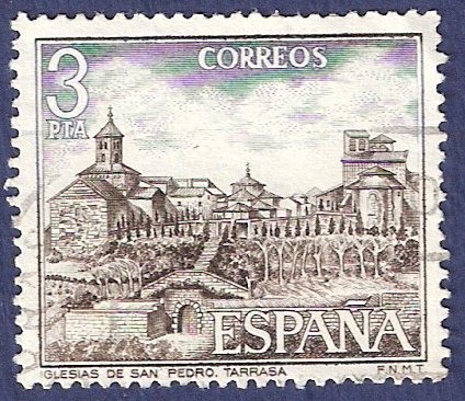 Edifil 2268 Iglesia de San Pedro de Tarrasa 3