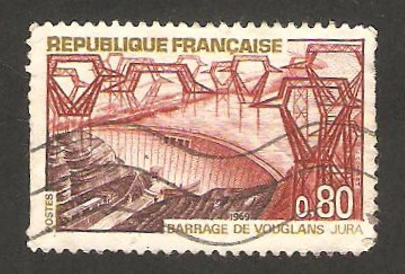 1583 - Presa de Vouglans en Jura