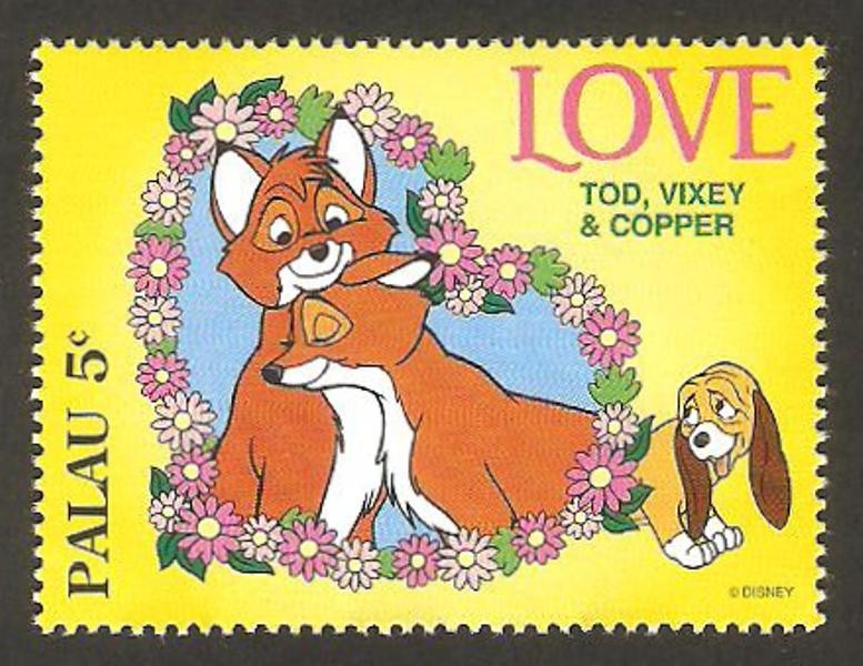tod, vixey y copper