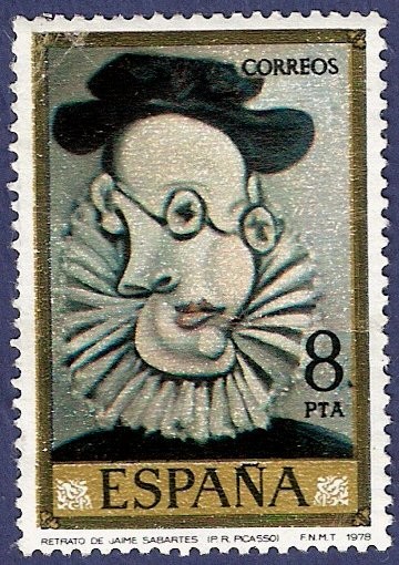 Edifil 2483 Retrato de Jaime Sabartés 8