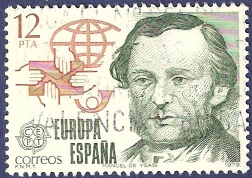 Edifil 2521 Europa CEPT 1979 Manuel Ysasi 12