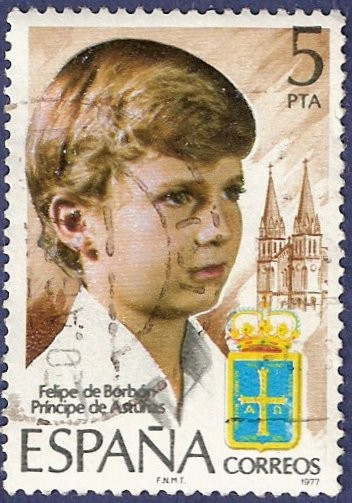 Edifil 2449 Felipe de Borbón Príncipe de Asturias 5