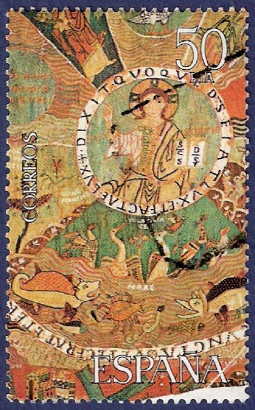 Edifil 2589 Tapiz de la Creación E 50
