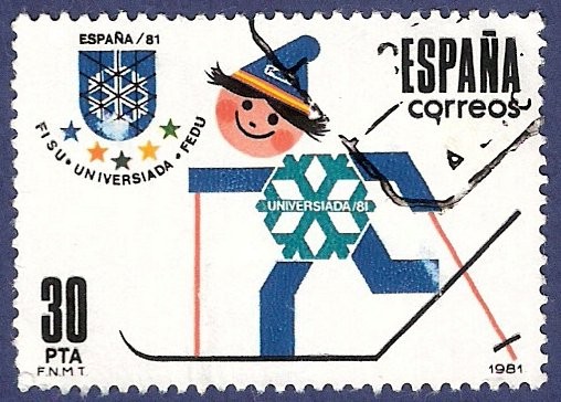 Edifil 2608 Universiada 1981 30