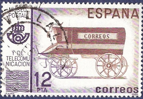 Edifil 2638 Furgón de correo 12