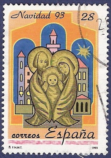 Edifil 3274 Navidad 1993 28