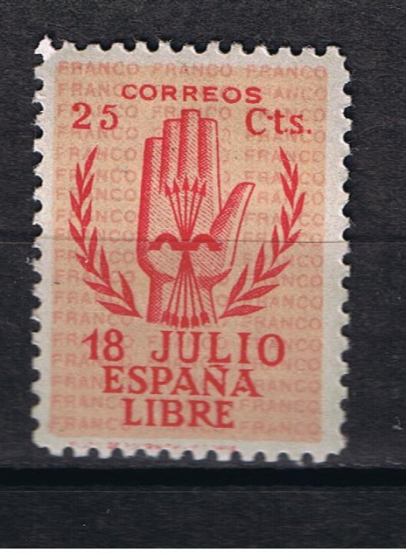 Edifil  852  II Aniversario del Alzamiento Nacional.  